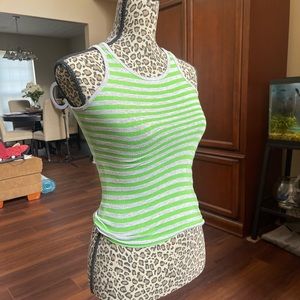 Junior Knitworks Grey & Green Tee